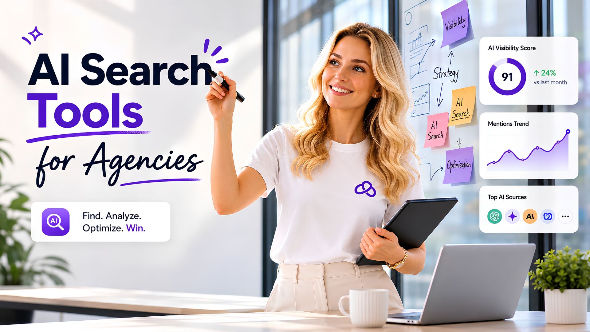 AI. Search tools for agencies
