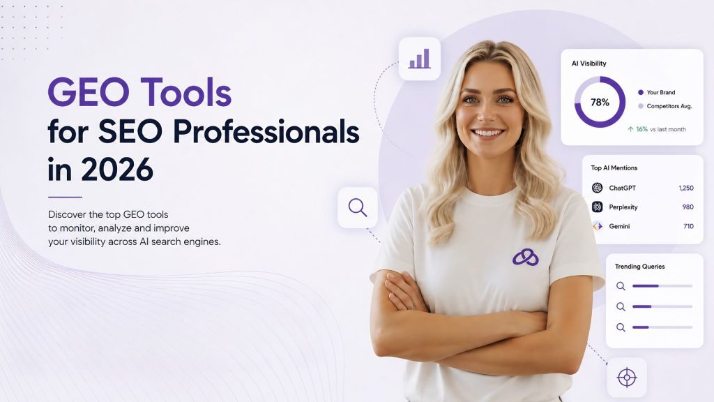 GEO Tools for SEO Professionals in 2026