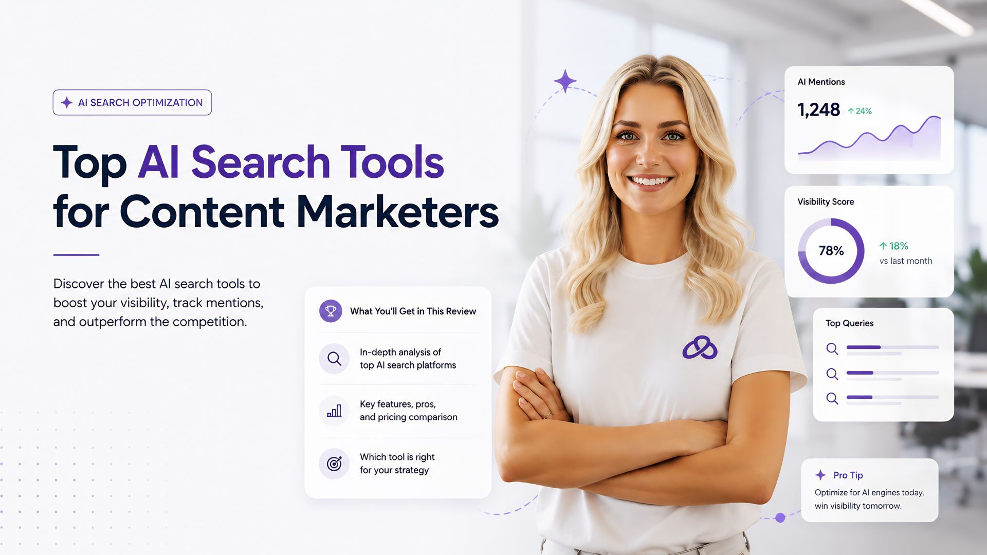Top AI Search Tools for content marketers