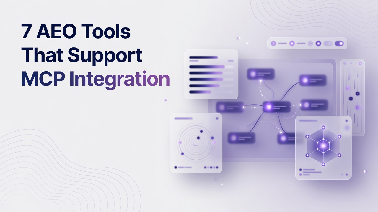 7 AEO Tools That Support MCP Integration Worth Trying in 2026