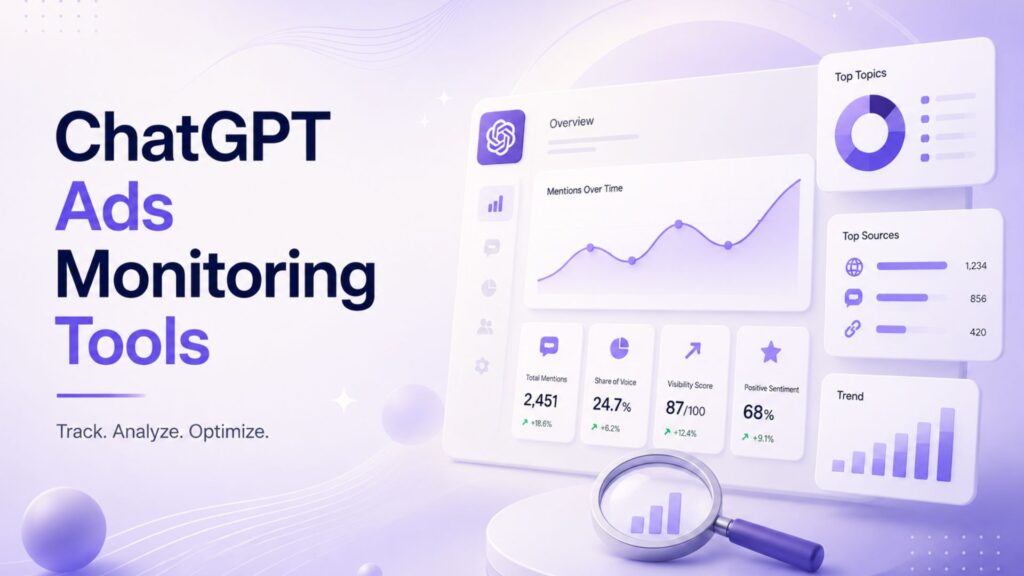 chatgpt ads monitoring tools