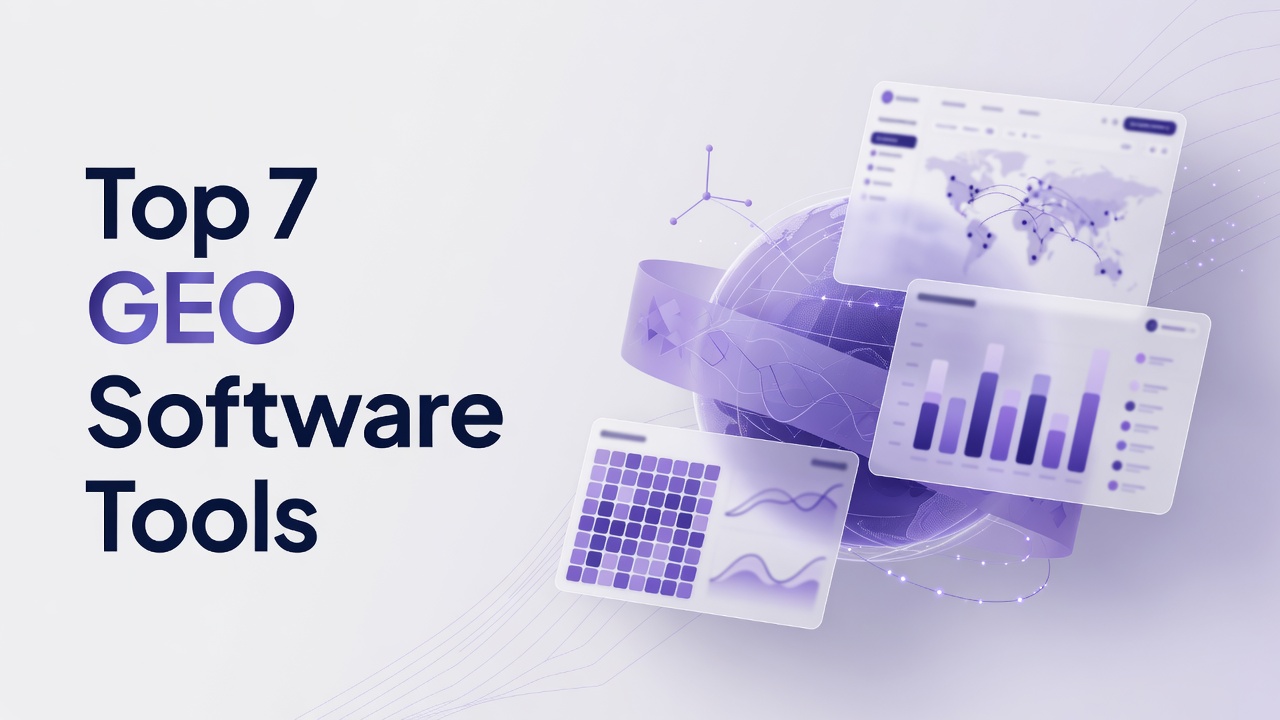 Top 7 GEO Software Tools in 2026