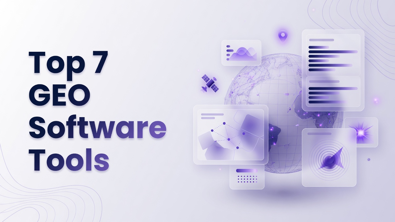 Top 7 GEO Software Tools in 2026