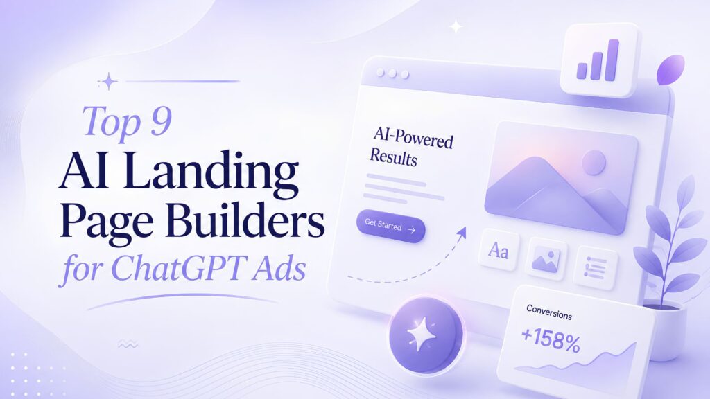 top 9 AI Landing Page Builders